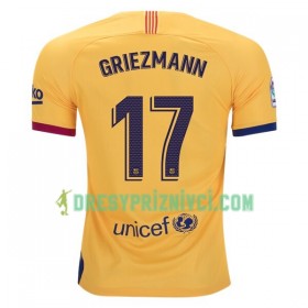 Fotbalové dres FC Barcelona Antoine Griezmann 17 Venkovní 2019-2020 Krátký Rukáv